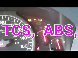 ABS, TCS, que es y que función tiene/ABS,TCS, WARNING, LIGHT, ON,?