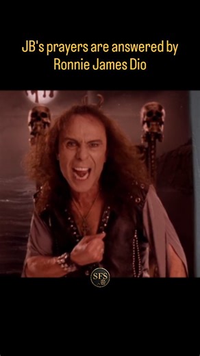 Levi Buckley on Instagram: "Here’s Ronnie James Dio’s cameo in the 2006 film Tenacious D in The Pick of Destiny. Dio appears in the opening musical number “Kickapoo,” portraying Jack Black’s childhood idol who inspires him to pursue rock. Released in 2006, the movie stars Jack Black and Kyle Gass, with guest appearances from Meat Loaf and Dave Grohl. 📸 @_ronniejamesdio - @jackblack"