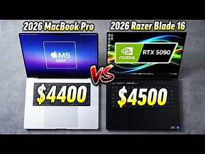 M5 Max vs Razer Blade 16 - How is THIS Possible?!