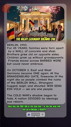 The Night Germany Became One | October 3, 1990