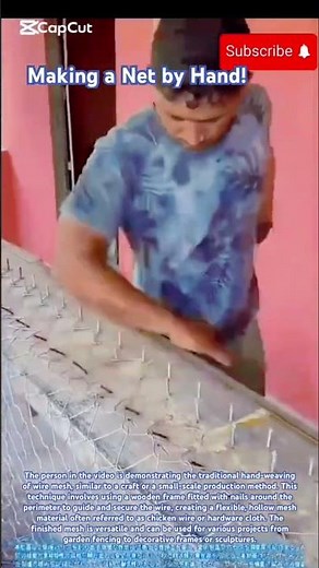 Making a Net by Hand!