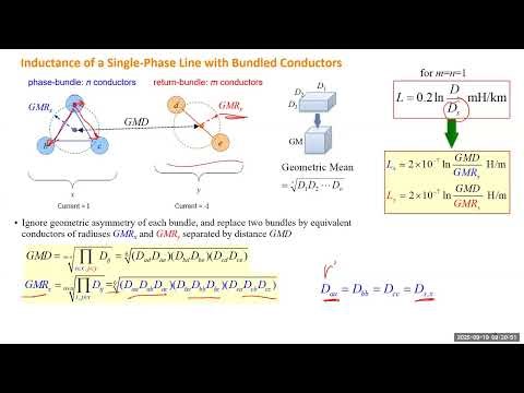 Lec 14 Capacitance; Geometric Mean Radius; Geometric Mean Distance Electric Energy Systems