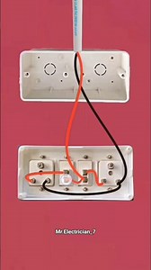 2 Switch 2 Socket Basic Wiring Connection.⚡💡🔌#wiring#wiringdiagram#electricalindia#electrical#shorts