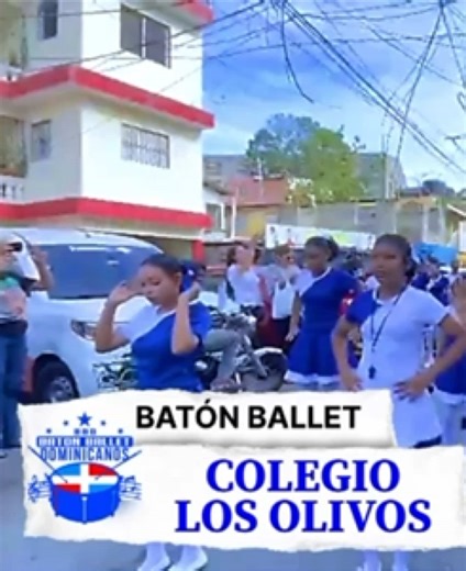 Representando Las Palmas con Batón Ballet en Santo Domingo