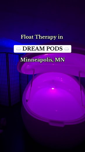 Your dreams just came true! NE Wellness offers a unique spa experience! Try float therapy in these dream pods ☁️ #newellness #minneapolisspa #minneapolisactivites #minneapoliswellness