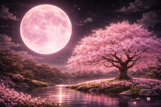 Is the April pink moon really pink? Here's what time to watch April’s full moon and what you need to know tonight