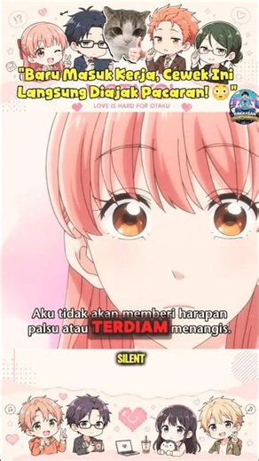 "Ketahuan Sebagai Otaku diKantor, Malah Diajak Teman Masa Kecil Pacaran" | Wotakoi: Love Is Hard P.1