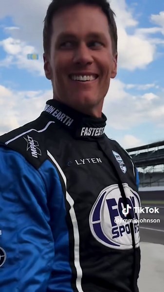 Tom Brady Catches the Indy 500 Excitement