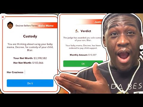 BitLife Gave Me FULL CUSTODY… And Made HER Pay $10,000 a Month 😳