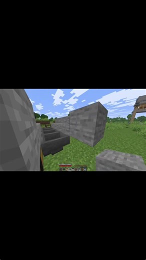 Easy Stone farm #minecraft #stonefarm #easy #tutorial #farm