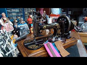 Surgery Complete on Trish Rabine's 1800 Singer 12K...Post Sew-Off and Talk about Cause of Crash!!