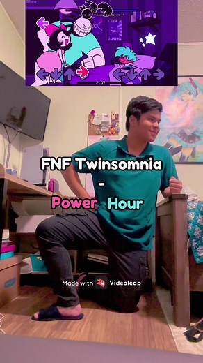 Twinsomnia Power Hour FNF Edit | Friday Night Funkin' CJDOMZU Videoleap Edit