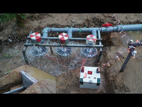 Hydroelectric Power Unit Uniquely Designed