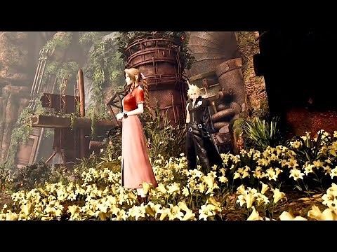 Cloud & Aerith in Advent Children Outfits ★ Final Fantasy 7 Remake PC Mods Showcase