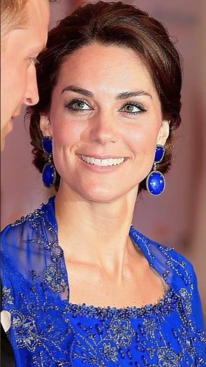 The Hidden Connection Between Catherine's Earrings and Princess Diana 💎 #RoyalFamily
