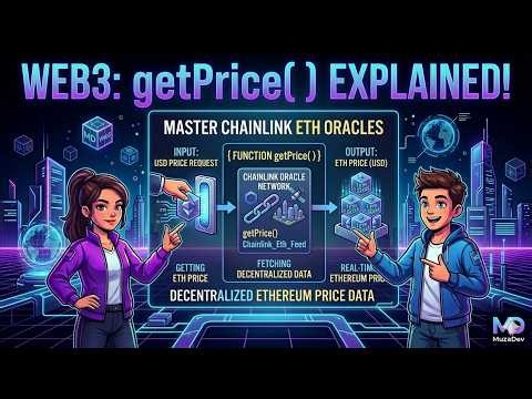 getPrice() Function Explained 😳 | Get ETH Price in Solidity | Lecture-23