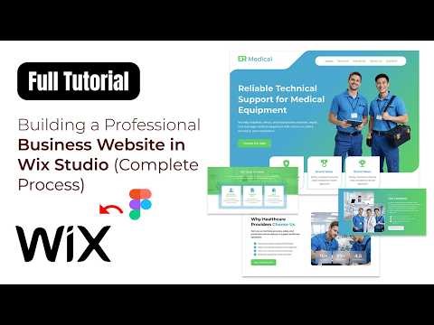 Wix Studio Professional Website Design From Structure to Final Layout wix websiter