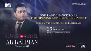 The dream came true for Nandini Chaudhury, the opening act for A.R. Rahman in Mumbai! Gear up New Delhi, it's your chance now. Simply visit bit.ly/___ParticipateNow to participate. #ARRahmanOnJio JioCinema JioMusic | Jio