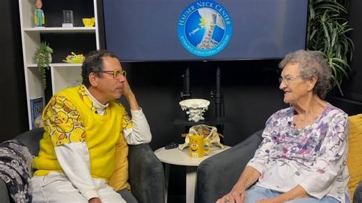 Our incredible patient, Wilma, who is 86 years young, sat down with Dr. Hauser briefly before her Prolotherapy treatment with Danielle Matias, PA-C. She was originally Dr. Hauser's patient back in the late 90's. What a blessing it was to reconnect with her! She loves Prolotherapy and has been able to avoid knee surgery because of it. We wish you all the best in continued healing and abundant health, Wilma! #prolotherapy #caringmedicalflorida #daniellematiaspa #drrosshauser #healing #health #rege