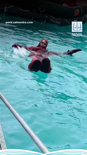 ⚓STCW training at SIMS #LifeAtSIMS #STCW #SeafarerTraining #MerchantNavy #StartWithSamundra