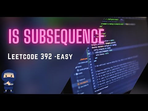 Is Subsequence - LeetCode #392 - Python, JavaScript, Java, C++