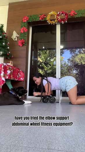 Easy At-Home Workout: Elbow Support Abdominal Wheel Fitness Equipment Setup Guide