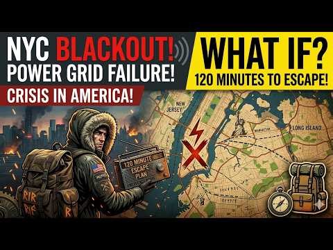 NYC BLACKOUT: The 120-Minute Escape Strategy (3D Animated Guide)