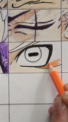 Draw Naruto eyes 🔥|drawing Anime eyes part 10 #anime #animeeart #drawing #narutofans #naruto #art