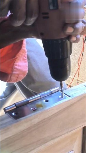 Door setting process hinges 🛠️ hinges set kaise kare door par #door #hinge #install