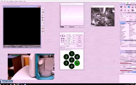 Tescan Vega 3 SEM -样品准备和软件教程