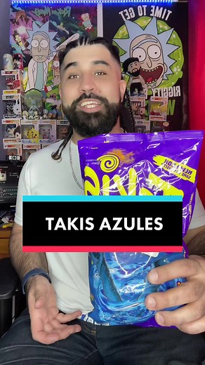 Probando los Takis azules - Takis Blue Heat