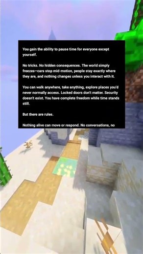 You Can Freeze Time… But Every Second Comes With a Cost