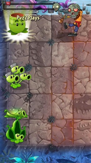 Melon Pult & Pea Vine Vs. Drinking Monk Zombie / Plants Vs. Zombies 2