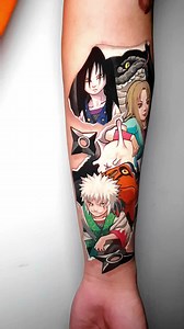 The Legendary Sannins from Naruto, color work done @noireinklondon Using the best gears and products from Starbrite Colors @fkirons @kwadron @tommytattoosupplies @killerinktattoo @inkeeze @inkwipe reppin Obsidian Tattoo Collective @macbeth @worldtattooevents | Draz Palaming