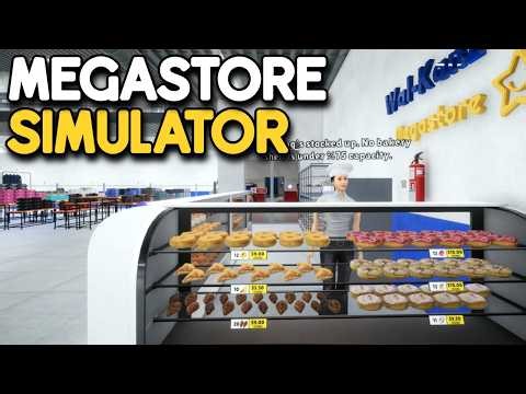 It's Time To Add GROCERIES & BAKERY!? In Megastore Simulator - Day 9