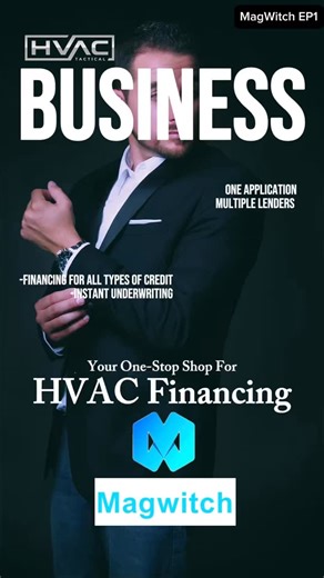 Financing for your clients just got a major upgrade!! Checkout MagWitch at HVACTactical.com // #hvactactical #hvac #financing #hvacfinancing #onestopshop #magwitch | HVAC Tactical