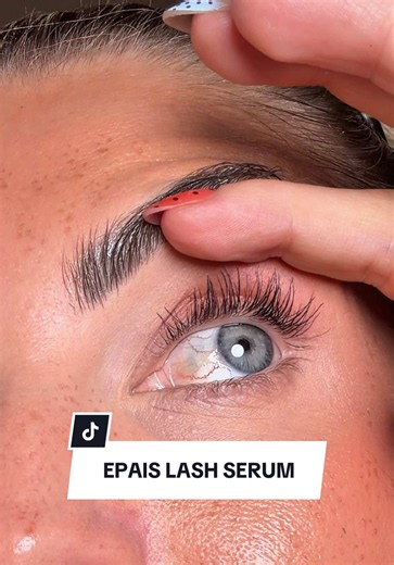 the hype is so real with this lash serum #epais #lashserum