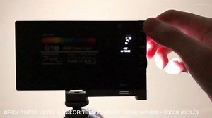 Watch Pixel G1s RGB Video Light on Amazon Live