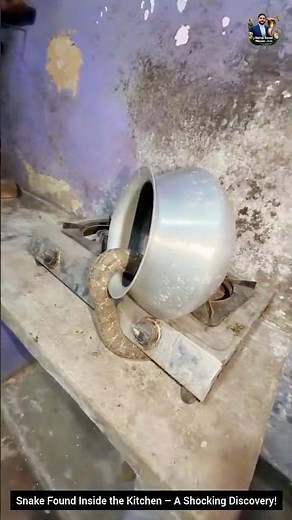 Snake Found Inside the Kitchen – A Shocking Discovery! #snake #wildliferescue #wildlifeentertainment