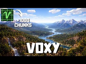 Como INSTALAR e CONFIGURAR o VOXY no Minecraft! (Melhor que o Distant Horizons)
