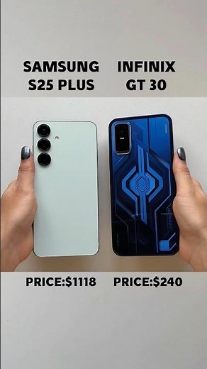 Samsung S25 Plus vs Infinix GT 30 ⚡ Speed Test – Performance Showdown!
