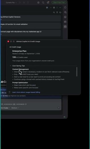 IntelliJ GitHub Copilot AI Credit Usage | Track Credits in Seconds