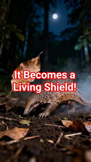 The Animal That Turns Into Armor #shorts #wildlife #animallife