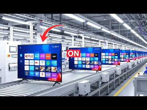 Sony LED TV Production Line: Advanced Technology in Action