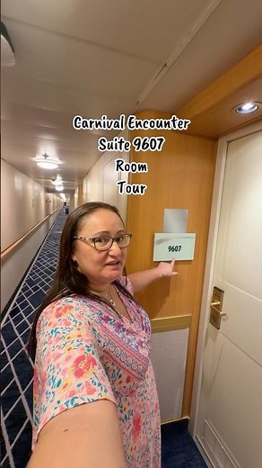 Room Tour Suite 9607 Carnival Encounter #carnival #carnivalcruise #cruiseship #cruiseshiptour