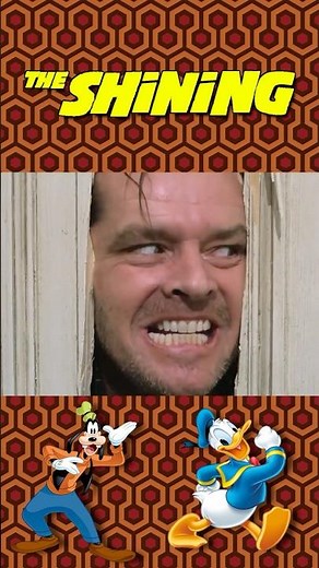 "The Shining" but it's Goofy and Donald