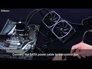ENERMAX 101 | How to install ENERMAX AQUAFUSION Liquid CPU Cooler?