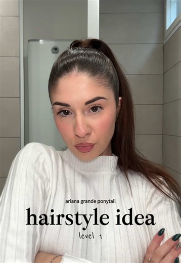 Ariana Grande Ponytail Hairstyle Tutorial