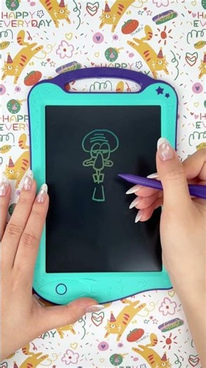 How to Draw Squidward. #doodle #relaxingdrawing #satisfying