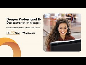 Dragon Professional 16 - Launch Demo - Français